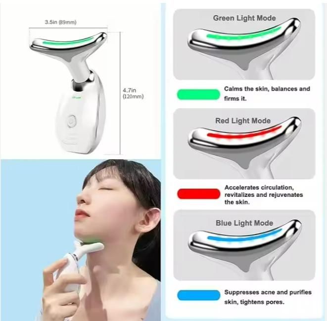 Face/Neck Firming Wrinkle Removal Tool Skin Lift Device Double Chin Reducer Beauty Device