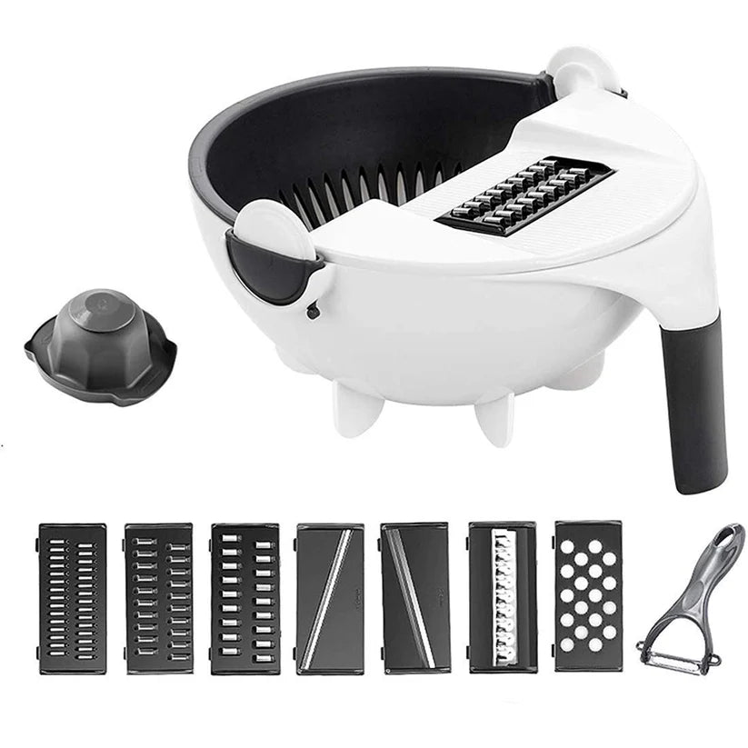 9-In-1 Multifunctional Vegetable Cutter (Buy 1 Get 1 Free)