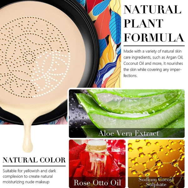 Buy 1 Get 1 Free Sunisa 3 in 1 Air Cushion Waterproof foundation CC Cream