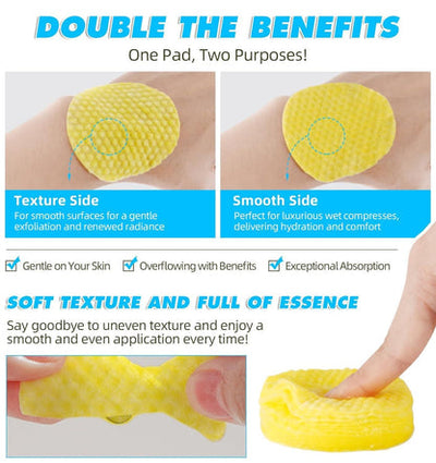 Kojic Buy 1 Get 1 Free Turmeric & Kojic Acid (60×2) Cleansing Pads (100% Geniuan)